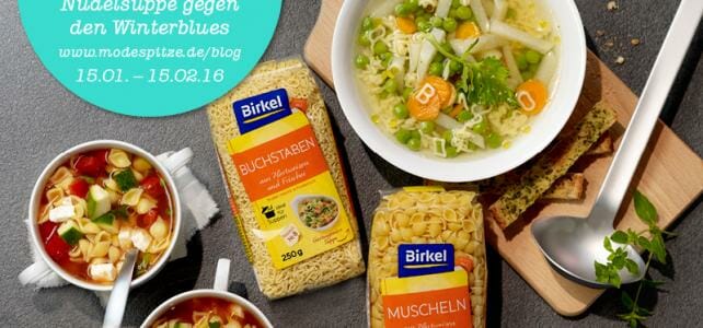 Nudelsuppe gegen Winterblues